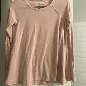 Hollister Soft pink long sleeve